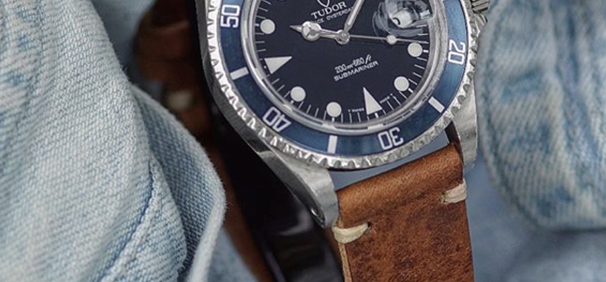Boutique en ligne bracelet montre cuir VINTAGE adaptable montre de marque et d’horloger